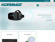 Tablet Screenshot of koramzi.com